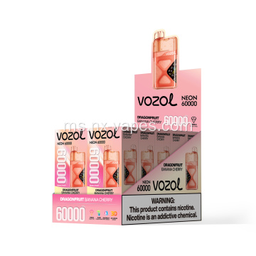 EU Vozol NEON 60K sedutan Vape pakai buang